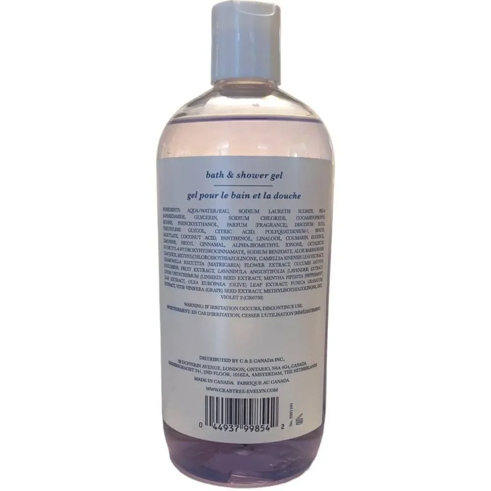 Crabtree‎ & Evelyn Nantucket Briar Bath Shower Gel 16.9 fl oz Hard to Find Scent